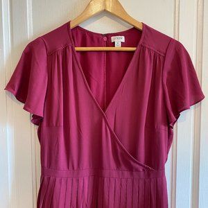 J. Crew Factory Dress, Size 6, Raspberry
